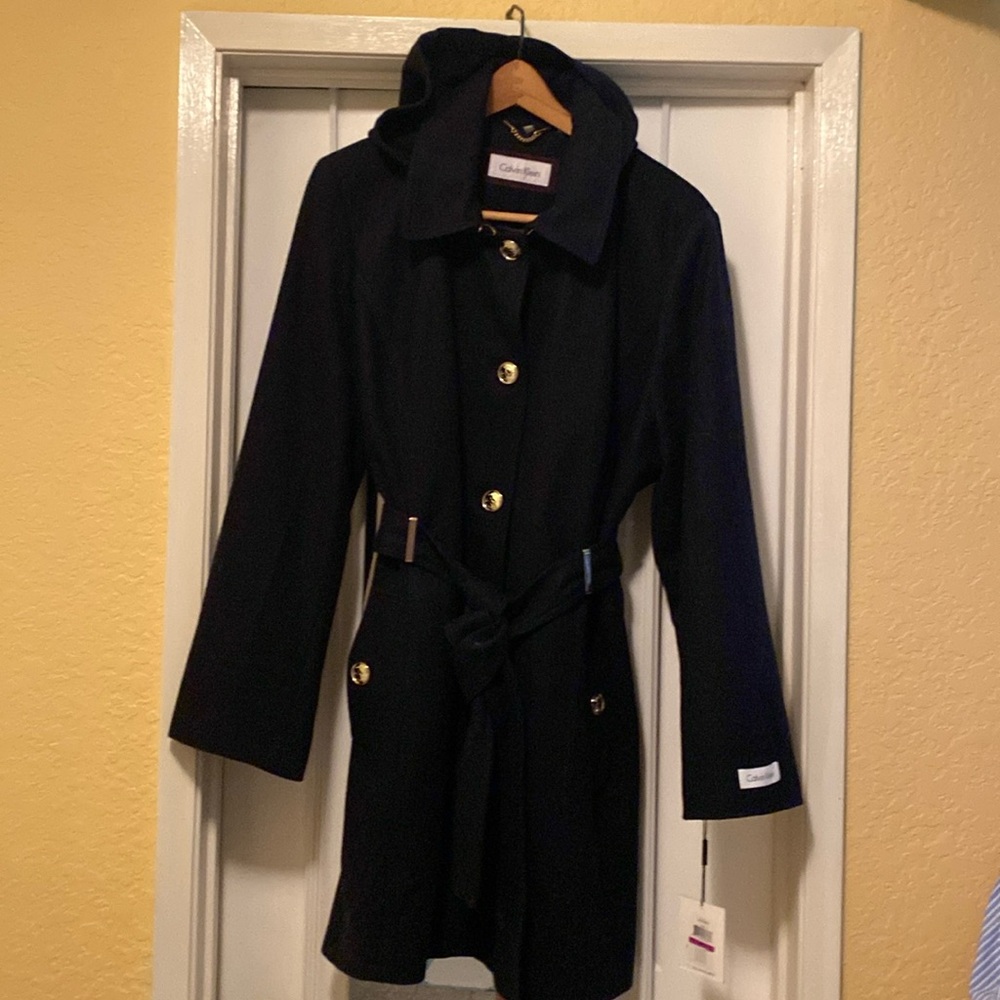 Calvin Klein Coats Wool 61%